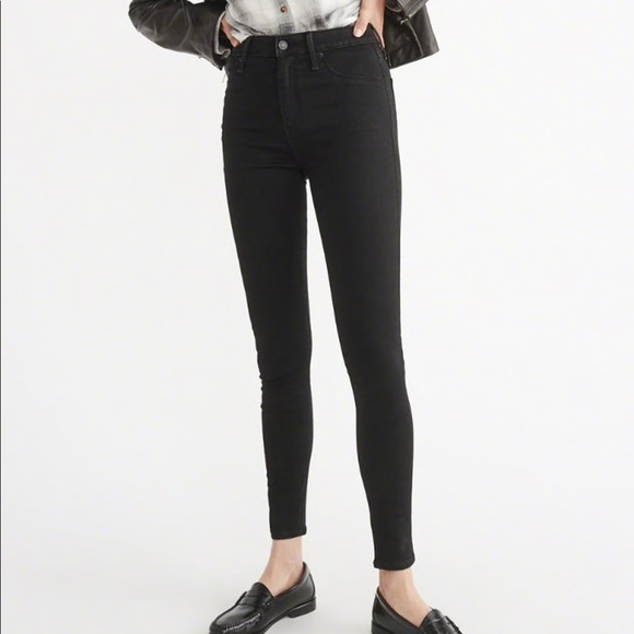 abercrombie high rise jean leggings